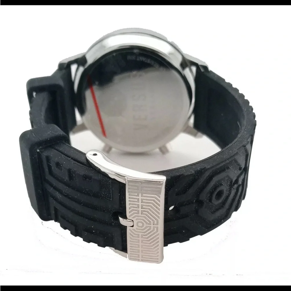 Versus by Versace Women's 3C71100000 Hollywood Digital Crystal Rubber Watch #78